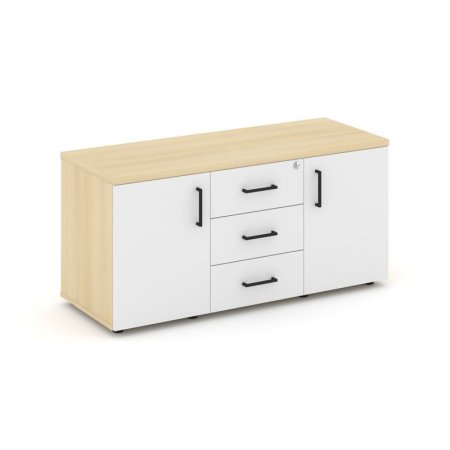 Тумба для оргтехники/сервисная SN.TS-002 (1206х460х576) (Акация Лорка/Белый)