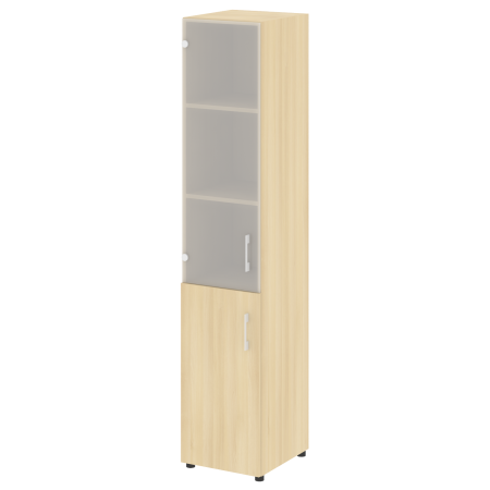 Шкаф высокий узкий нужен топ левый LT.SU 1.2 L 400x450x1990 (Акация Лорка)