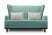 Диван 2-местный Ritm (1500x920x950) Аквамарин (Аквамарин)