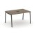 Стол переговорный SN-4A.SPRG-001 (980х980х750) (Тиквуд Светлый/Металл Антрацит)