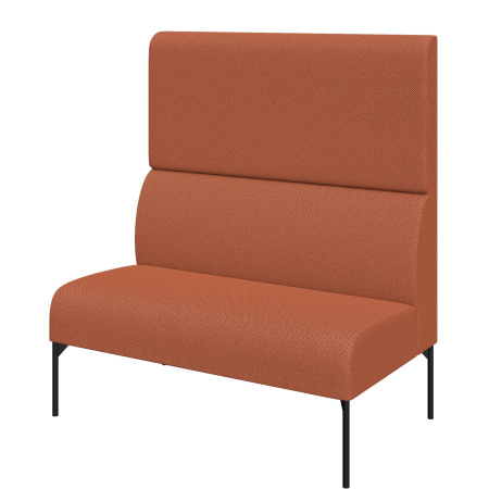 Диван Бридж. Модуль 2-местный высокий. (Модуль 2-местный высокий sweet_orange)