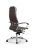 Кресло для руководителя Метта Samurai L1-3K - Infinity /Uc02/Nc02/K2cL(M06.B31.G04.W03) (Темно-коричневый)