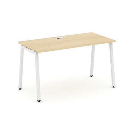 Стол письменный SN-4A.SP-012 (1180х700х750) (Акация Лорка/Металл Белый)