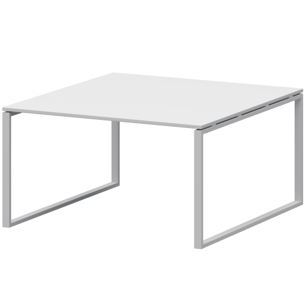 Стол переговорный на металлокаркасе Арго-М АМП.О-003.123 1400x1236x760 (Белый/Белый)