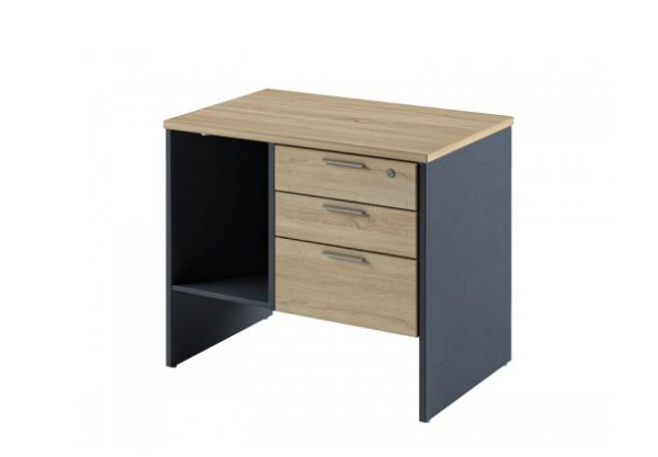 Тумба-греденция Инновация I-292 890х580х750 (Дуб сонома/Антрацит)