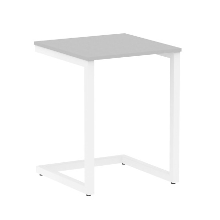 Компьютерный стол VR.SP-2-58 580x600x750 (Серый/Белый Металл)