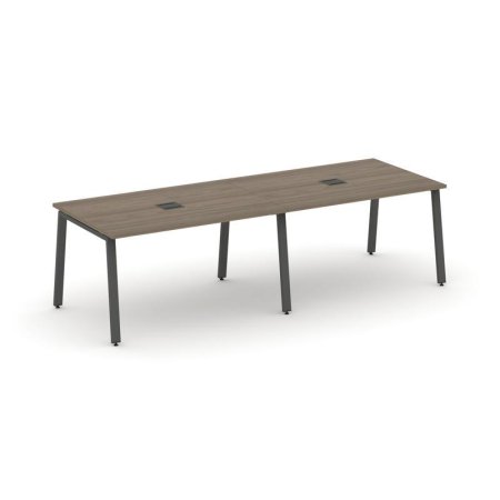 Стол переговорный SN-6A.SPRG-014 (3160х980х750) (Вяз Благородный/Металл Антрацит)