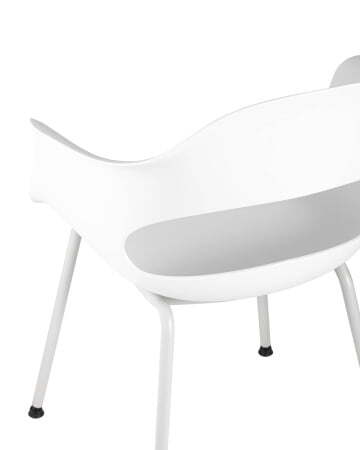 Стул Lady пластик белый (Стул пластиковый Lady белый)
