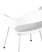 Стул Lady пластик белый (Стул пластиковый Lady белый)