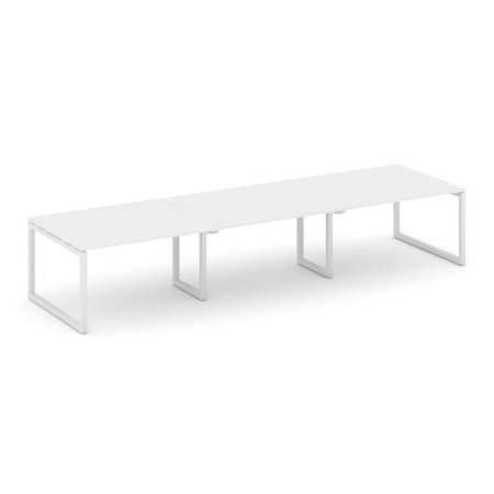 Стол переговорный SN-5O.SPRG-052.3 (3540х1180х750) (Белый/Металл Белый)