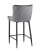 Стул полубарный Ститч велюр серый (Стул полубарный Ститч серый)