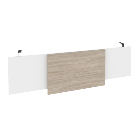 Царга стола руководителя Onix O.M-CSR-5 1540x450x54 (Дуб Аттик/Белый/Антрацит)