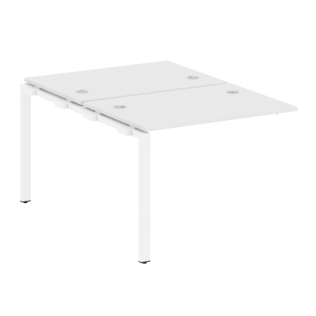 Проходной наборный элемент рабочей станции Metal System Style БП.ПРС-СП-2.1 1000x1475x750 (Белый/Белый металл)