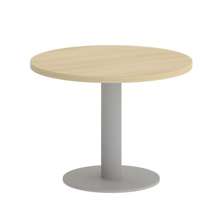 Стол журнальный круглый VR.SP-5-60.1G 600x600x450 (Акация Лорка/Серый Металл)