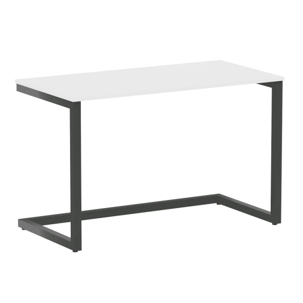 Компьютерный стол VR.SP-2-118 1180x600x750 (Белый/Антрацит Металл)