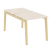 Рабочая станция на деревянных опорах Onix Wood OW.D.RS-2.0.8 780x1635x750 (Тиквуд Светлый/Дуб Темный)