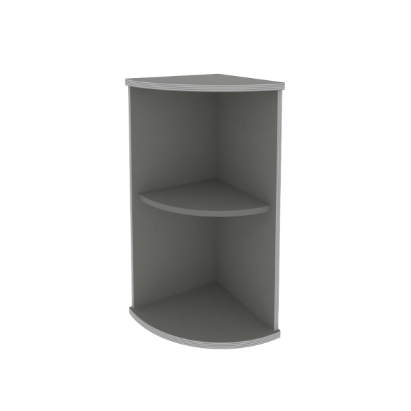 Стеллаж угловой Riva А.УС-3 365x365x828 (Клен-Металлик)