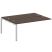 Проходной наборный элемент рабочей станции Metal System Style БП.ПРС-СП-2.5 1800x1475x750 (Дуб Наварра/Серый металл)