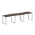 Рабочая станция Metal System Style БО.СМ-3.1 3000x720x750 (Дуб Наварра/Серый металл)