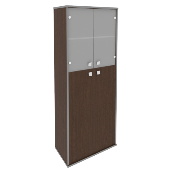 Шкаф высокий широкий Style Л.СТ-1.7 778x410x1980 (Венге Цаво)