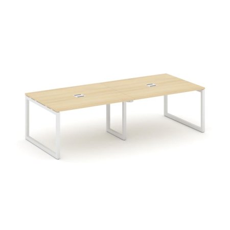 Стол переговорный SN-5O.SPRG-044 (3160х1180х750) (Акация Лорка/Металл Белый)