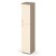 Шкаф высокий узкий прававый ES.SU-1.8 (R) (400х420х1977) (Латте/Тиквуд Светлый)