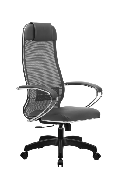 Кресло для руководителя Метта МЕТТА-5.1(MPES)/подл.116/осн.001 (Серый)