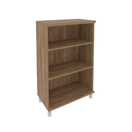 Стеллаж широкий средний First KST-2 800x430x1260 (Дуб Табак)