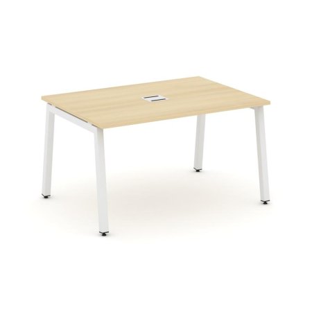 Стол переговорный SN-5A.SPRG-001 (980х980х750) (Акация Лорка/Металл Белый)