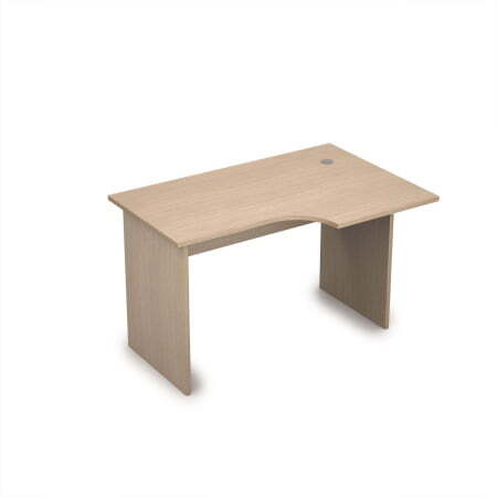 2С.044 Стол криволинейн.прав. 1200x800x750 (Дуб)