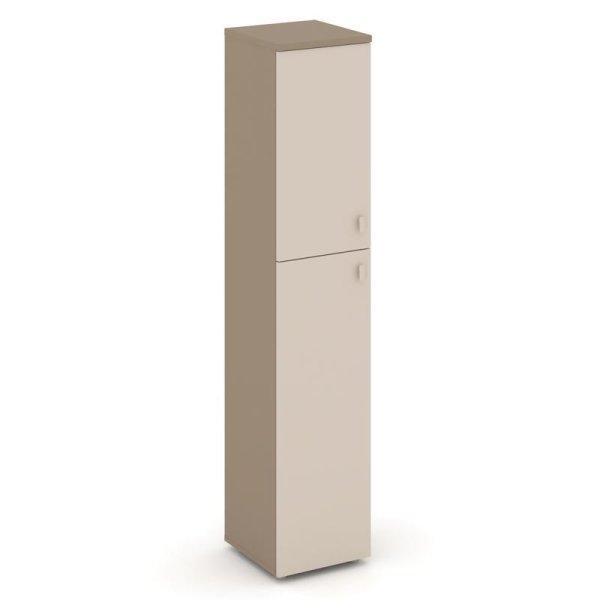 Шкаф высокий узкий левый ES.SU-1.8 (L) (400х420х1977) (Латте/Капучино)