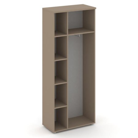 Гардероб широкий ES.GB-4 (800х420х1977) (Латте/Капучино)