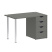 Стол письменный VR.SP-3-118.4 1180x720x750 (Серый)