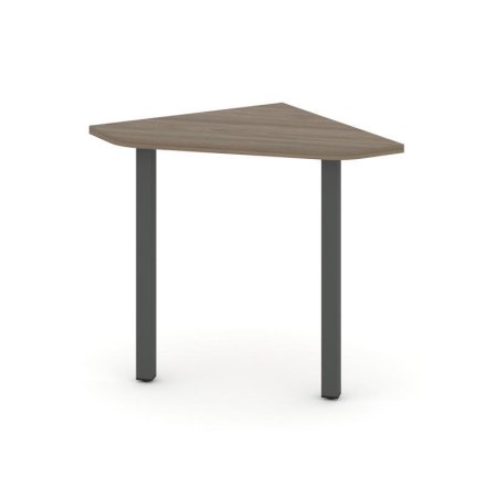 Угловой элемент стола SN-5.USP-021 (800х800х750) (Вяз Благородный/Металл Антрацит)