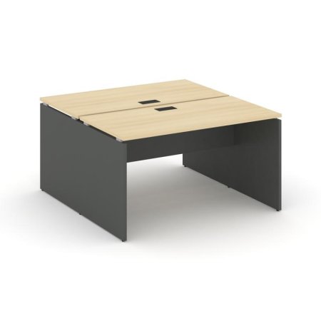 Рабочая станция 2-х сторонняя SN-D.DRS-013 (1380х1432х750) (Акация Лорка/Антрацит)