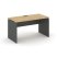 Стол письменный SN-D.SP-021 (980х800х750) (Тиквуд Светлый/Антрацит)