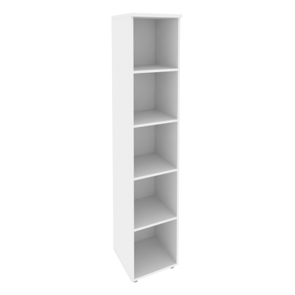 Стеллаж высокий узкий Onix O.SU-1 400x420x1977 (Белый Бриллиант)