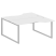 Рабочая станция криволинейная Metal System Style БО.РАС-СА-2.1 1600x1835x750 (Дуб Наварра/Серый металл)