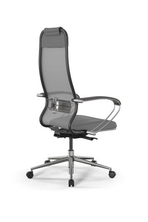 Кресло для руководителя Метта SynchroSit 10 B1-115K - X2+Extra /Um00/Wm12/K1cL(M23.B23.G18.W02) (Серый)