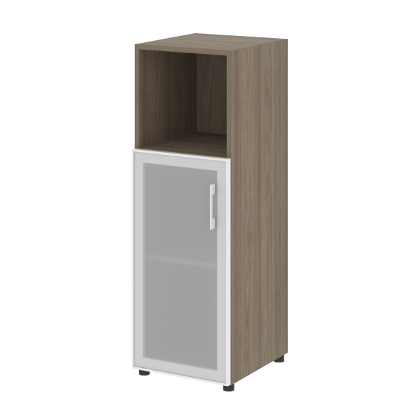 Шкаф средний узкий нужен топ левый LT.SU 2.2R L 400x450x1195 (Вяз Благородный)