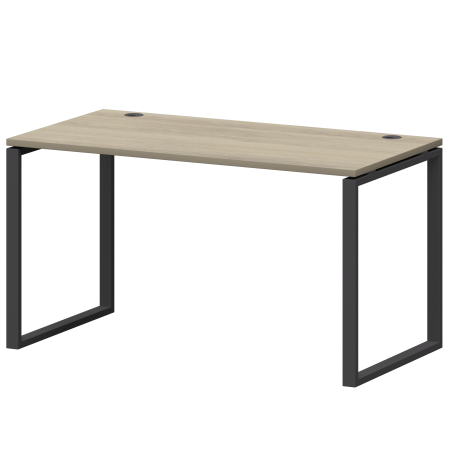 Стол на металлокаркасе Смарт СМС25-О-10К.73.Пр25 1000x730x750 (Кронберг/Антрацит)