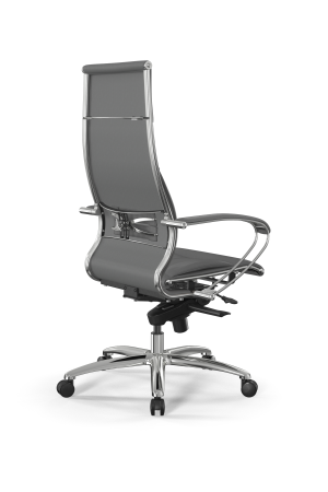 Кресло для руководителя Метта Samurai L1-10K - Infinity /Kc06/Nc06/K2cL(M06.B31.G04.W03) (Серый)
