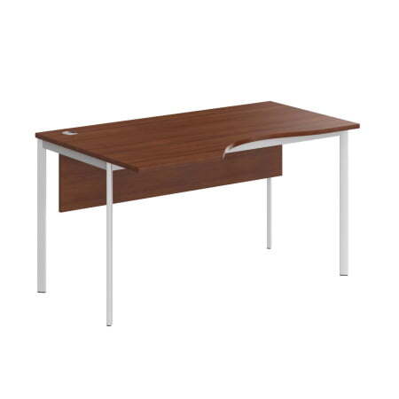 Стол эргономичный левый Имаго-С CA-2SDL 1400x900x755 (Орех французскийБелый)