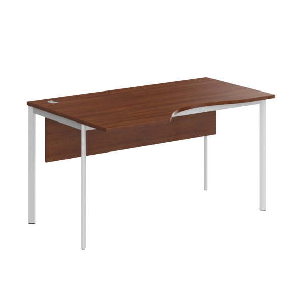 Стол эргономичный левый Имаго-С CA-2SDL 1400x900x755 (Орех французскийБелый)
