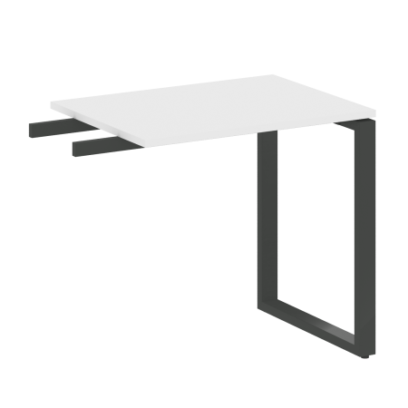 Приставной элемент БО.ПР-2 800x600x750 (Белый/Антрацит металл)