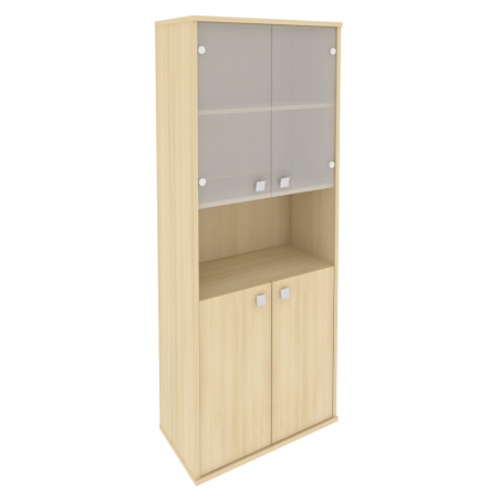 Шкаф высокий широкий Style Л.СТ-1.4 778x410x1980 (Акация Лорка)