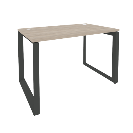 Стол рабочий на О-образном м/к Onix O.MO-SP-2.7 1180x720x750 (Дуб Аттик/Черный металл)