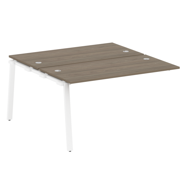 Проходной наборный элемент рабочей станции Metal System Style БА.ПРС-СП-2.3 1400x1475x750 (Вяз/Белый металл)