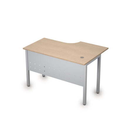 Стол письменный на металлокаркасе лев Стиль 2МК.141 1200x800x750 (ДубСерый)