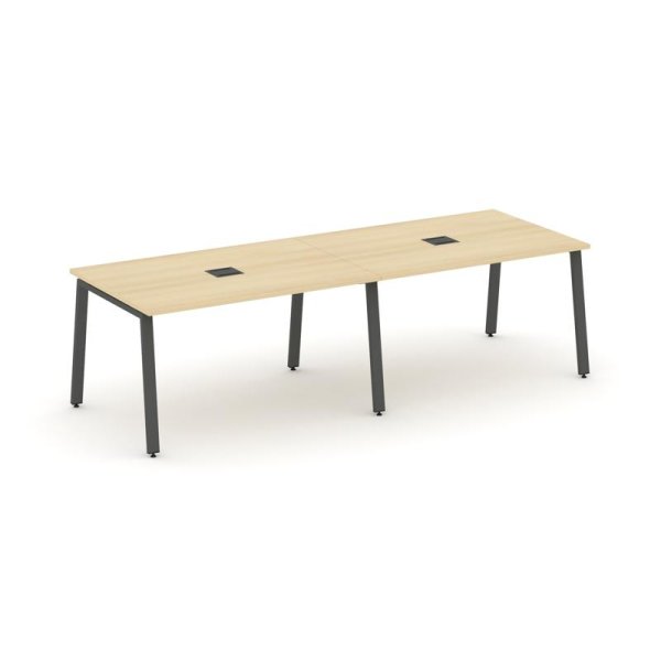 Стол переговорный SN-6A.SPRG-014 (3160х980х750) (Акация Лорка/Металл Антрацит)